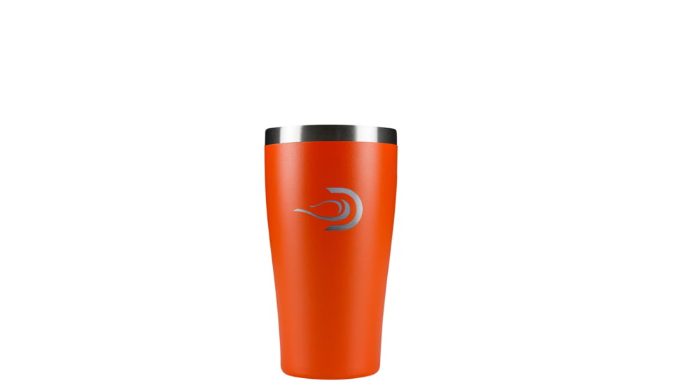 DrinkTanks 16oz Vacuum Insulated Cup, Tangerine, 16-TGR-C