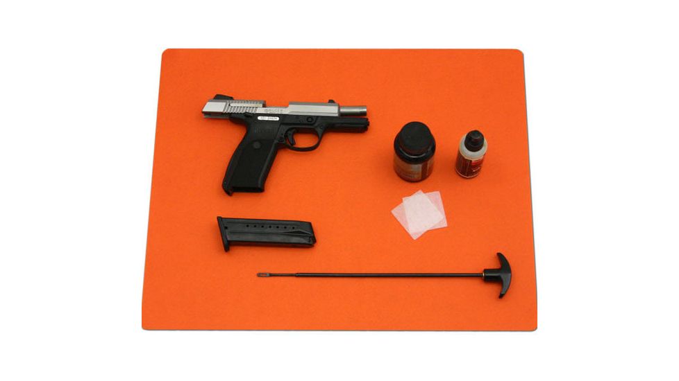 Drymate Gun Cleaning Pad, Blaze Orange, 16 x 20 GPO1620