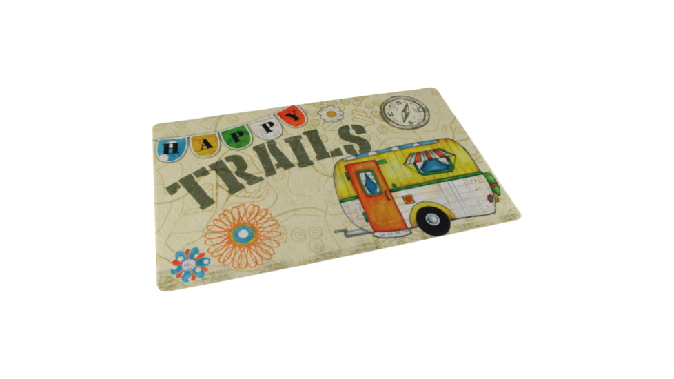Drymate Kitchen Dry Mat - 12in x 20in, Happy Trails, RVM1220HT
