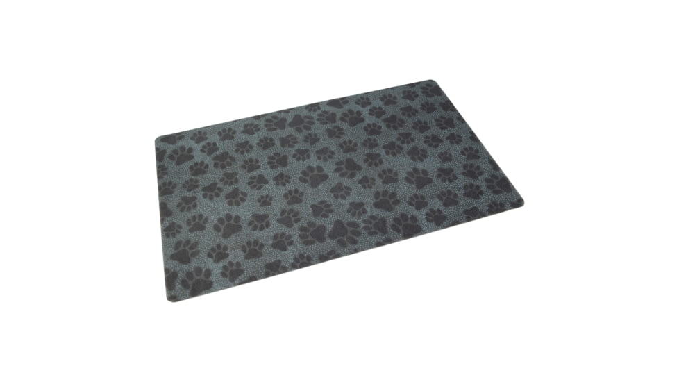 Drymate Pet Bowl Placemat - 12in x 20in, Dots Black, PPM1220PDB