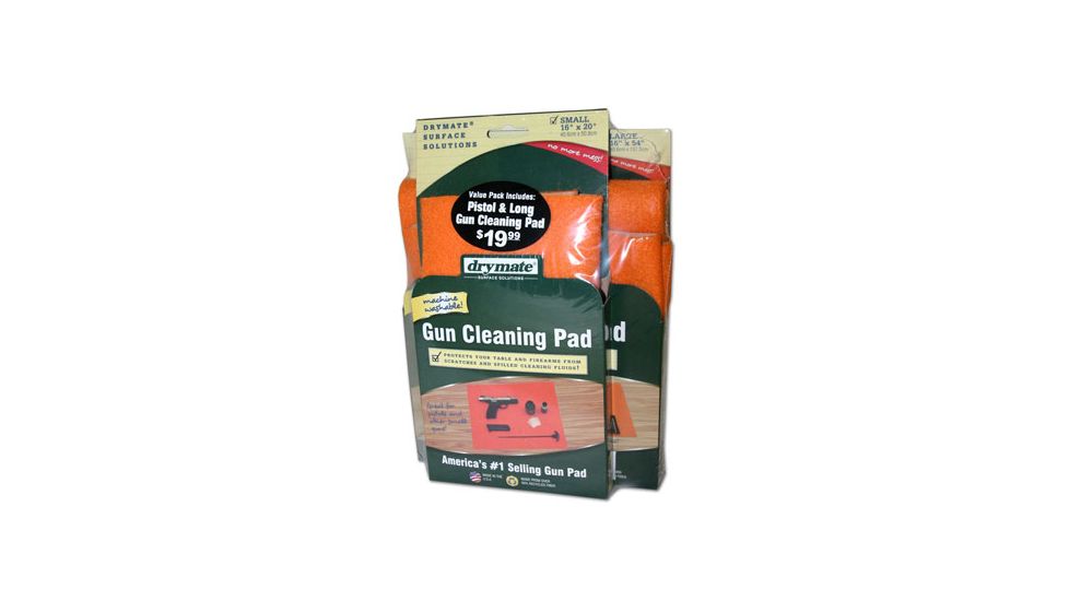 Drymate Small Gun Cleaning Pad Handgun Size, Charcoal, 16x20 GPC1620