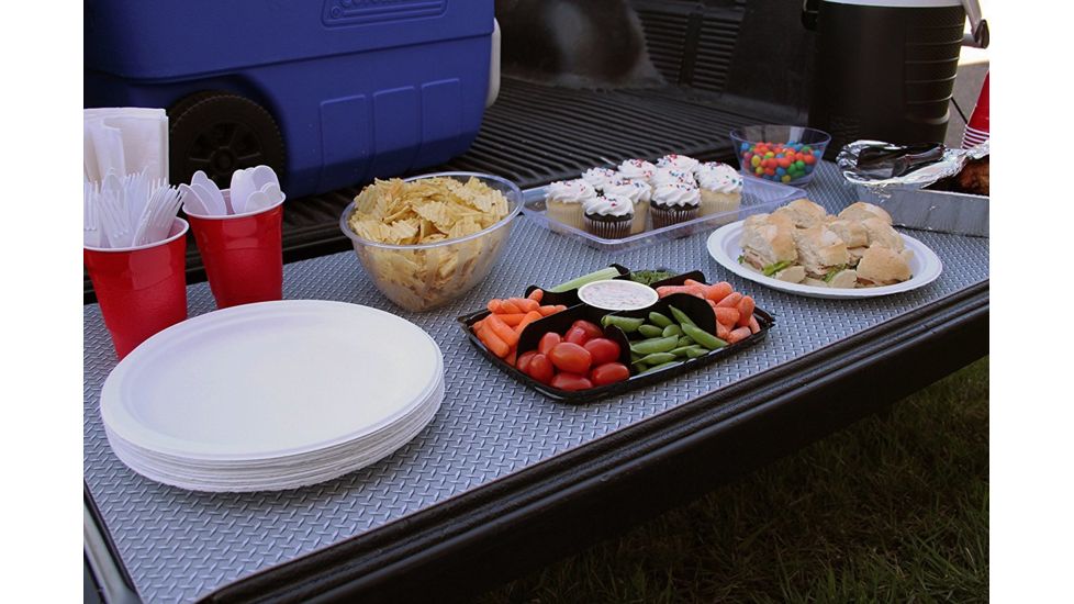 Drymate Tailgate Mat, Diamond Plate, 20x58 TGM2058DP