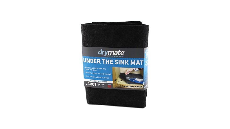 Drymate Under The Sink Mat - 24in x 29in, Gray, USMC2429