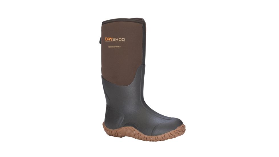 Dryshod Barnstormer Hi Farm Boot - Women's, Brown/Peanut, 10 BSM-WH-BR-010