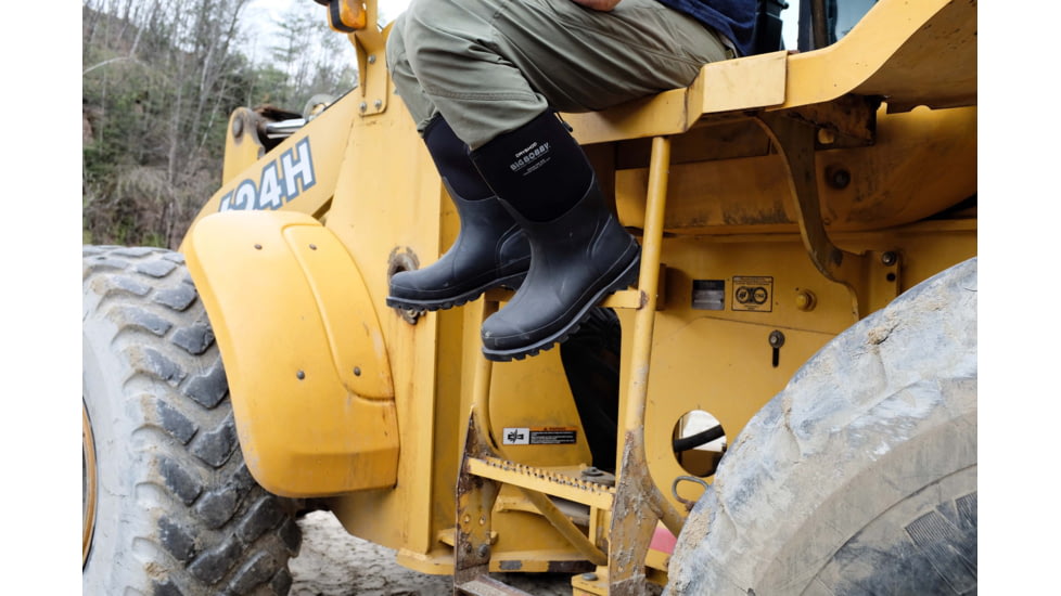 Dryshod Big Bobby Mid Work Boot - Mens, Black/Grey, 15, BBB-MM-BK-015