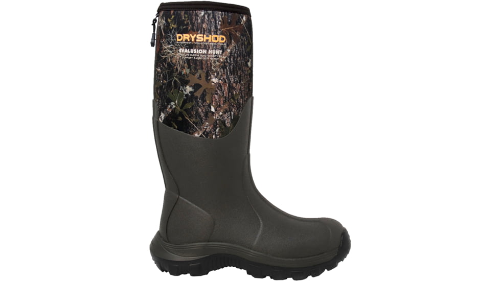 Dryshod Evalusion Hunt Boot - Mens, Camo/Bark, 9, EVH-MH-CM-009