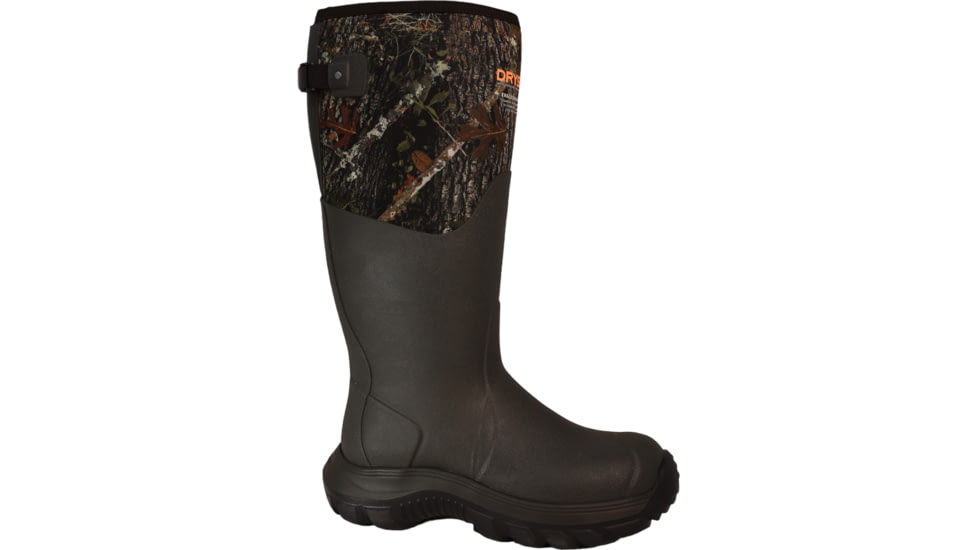 Dryshod Evalusion Max Gusset Hunting Boots - Mens, Camo/Bark, 13, EVG-MH-CM-13