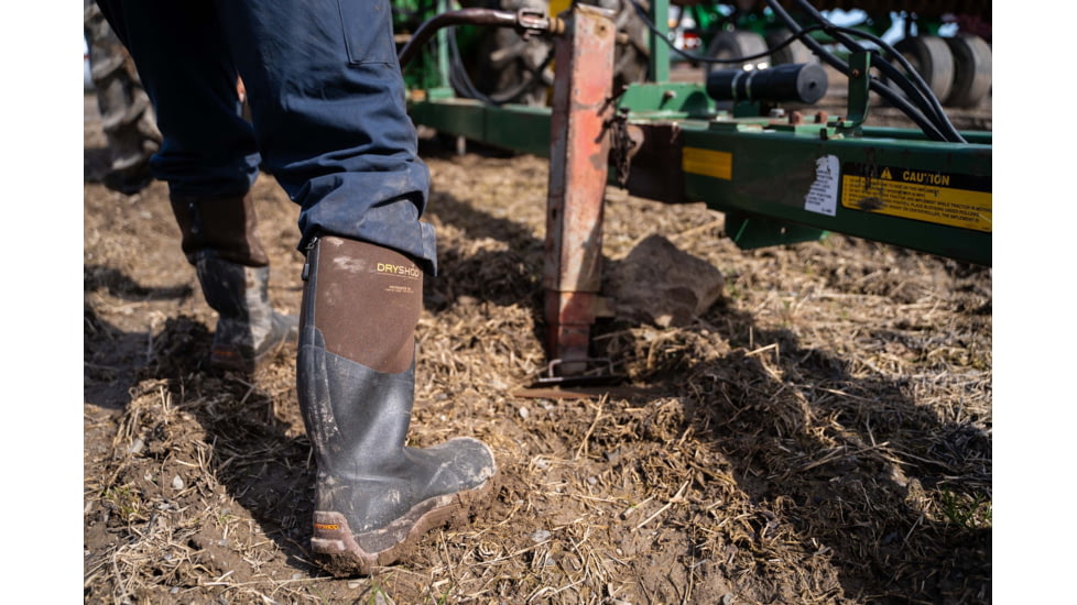 Dryshod Haymaker Hi Farm Boot - Mens, Brown/Peanut, 8, HAY-MH-BR-008