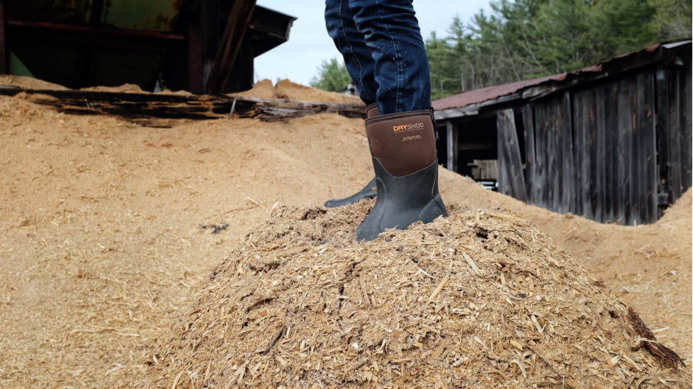 Dryshod Haymaker Mid Farm Boot - Mens, Brown/Peanut, 10, HAY-MM-BR-010