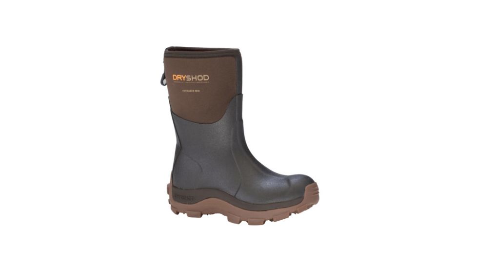 Dryshod Haymaker Mid Farm Boot - Women's, Brown/Peanut, 10 HAY-WM-BR-010