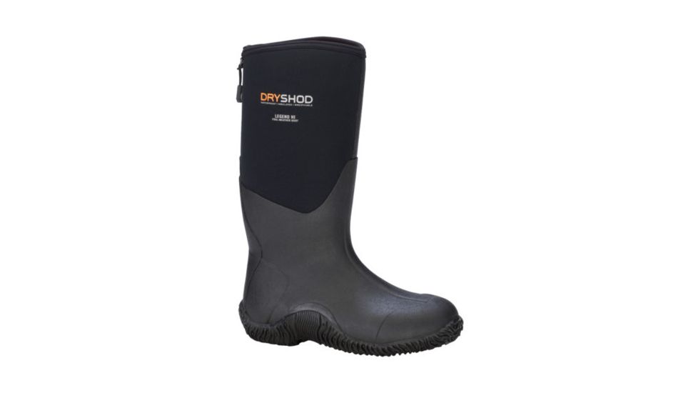 Dryshod Legend Hi Boot - Men's, Black/Neon, 11 LEG-MH-BK-011