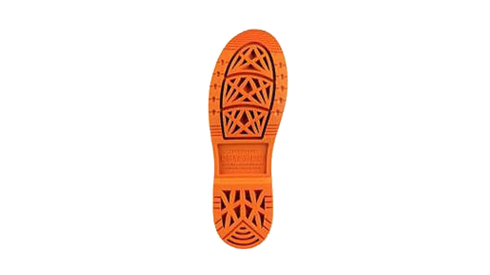 Dryshod Seamonster Premium Rubber Fishing Boot - Mens, Black/Orange, 12, SEA-MH-BK-012