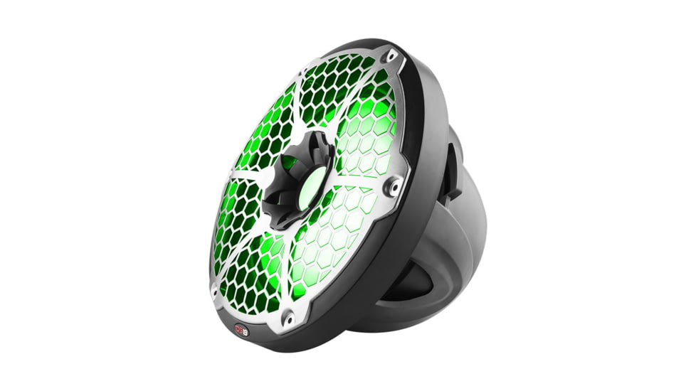 DS18 HYDRO 12in Subwoofer w/RGB Lights - 700W, Single, Matte Black, NXL-12SUB/BK