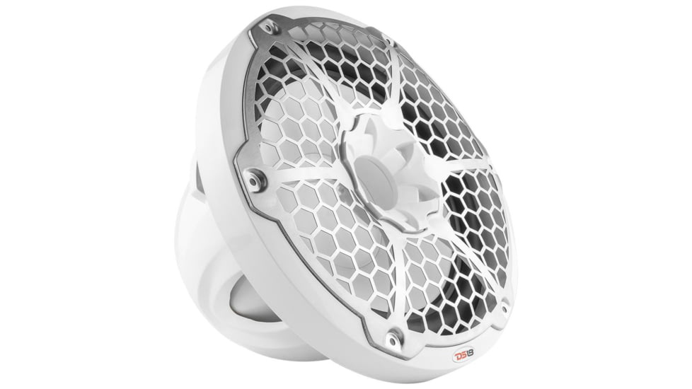 DS18 HYDRO 12in Subwoofer w/RGB Lights - 700W, Single, White, NXL-12SUB/WH