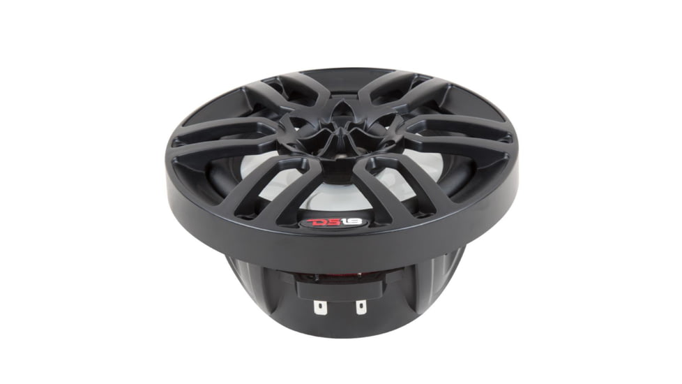 DS18 HYDRO 6.5in 2-Way Marine Speakers w/RBG LED Lights 300W, Matte Black, NXL-6BK