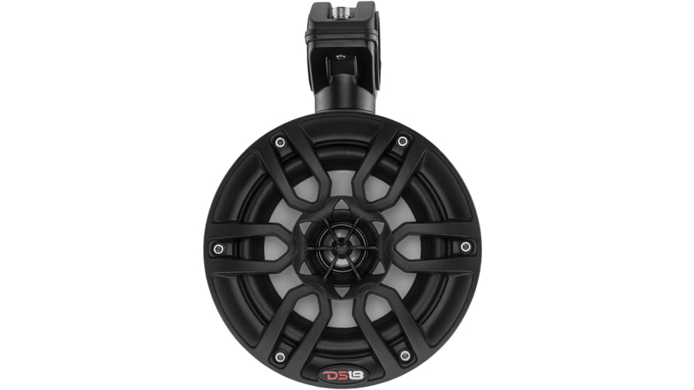 DS18 HYDRO 6.5in Wakeboard Pod Tower Speaker w/RGB LED Lights - 300W, Matte Black, NXL-6TPBK