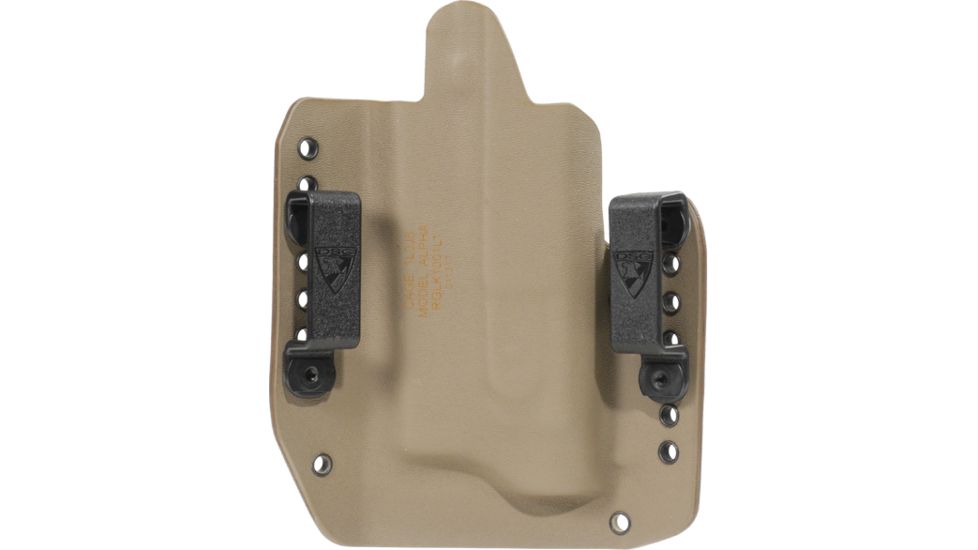 DSG Arms Alpha Glock 34/35 w/TLR1 Holster, E2 Tan, Right Hand, DSG-1012-0022