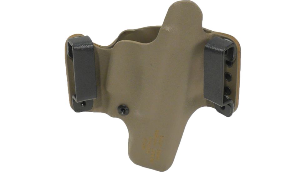 DSG Arms HR Glock 43 Holster, E2 Tan, Left Hand, DSG-1221-0038