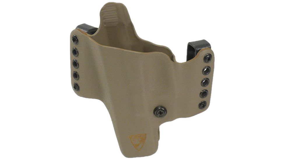DSG Arms HR Glock 43 Holster, E2 Tan, Left Hand, DSG-1221-0038
