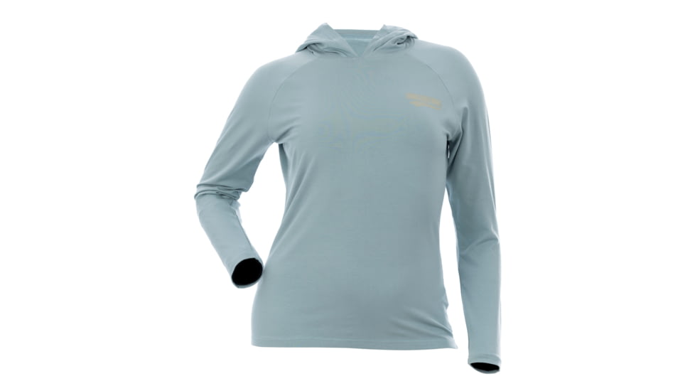 DSG Outerwear Long Sleeve Hooded Bamboo Shirt - Womens, Antique Teal, Large, 517169
