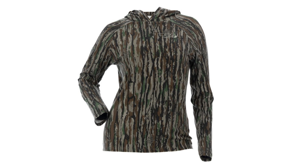 DSG Outerwear Long Sleeve Hooded Bamboo Shirt - Womens, Realtree Original, 4XL, 517022