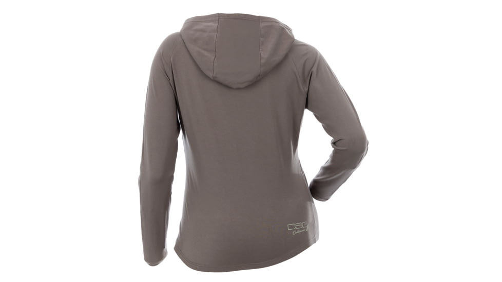 DSG Outerwear Long Sleeve Hooded Bamboo Shirt - Womens, Stone, Small, 517329