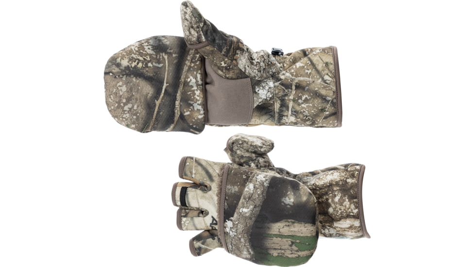 DSG Outerwear Sherpa Fleece Flip Top Mitten - Womens, RealTree APX, Large, 53742