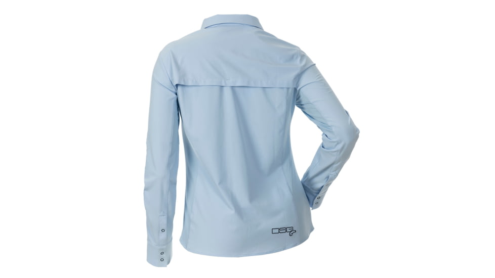 DSG Outerwear Victoria Snap-up Shirt- Womens, Glacier, Small, 50088
