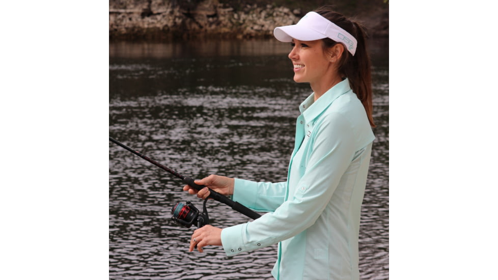 DSG Outerwear Victoria Snap-up Shirt- Womens, Sun Washed Aqua, Medium, 50116