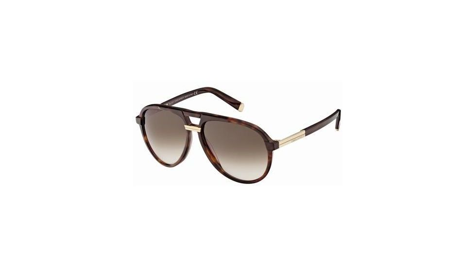 DSquared DQ0070 Sunglasses - Dark Havana Frame Color, Gradient Brown Lens Color