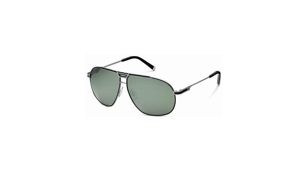 DSquared DQ0073 Sunglasses - Shiny Black Frame Color, Green Mirror Lens Color