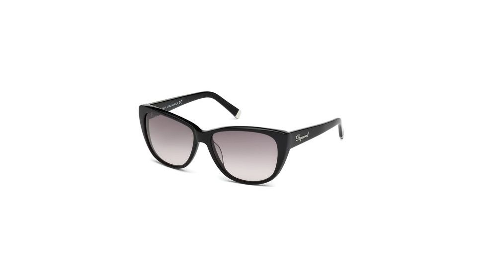 DSquared DQ0080 Sunglasses - Shiny Black Frame Color
