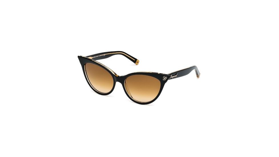 DSquared DQ0097 Sunglasses - Black Frame Color