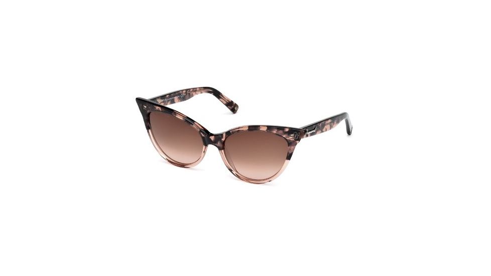 DSquared DQ0097 Sunglasses - Coloured Havana Frame Color