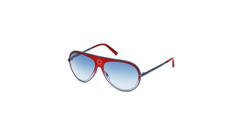 DSquared DQ0104 Sunglasses - Red Frame Color