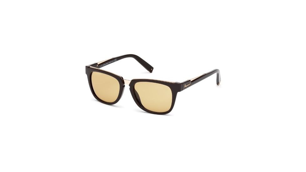 DSquared DQ0106 Sunglasses - Blonde Havana Frame Color, Roviex Lens Color