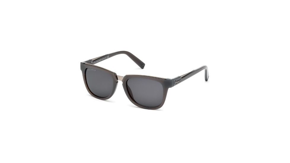 DSquared DQ0106 Sunglasses - Grey Frame Color, Smoke Lens Color