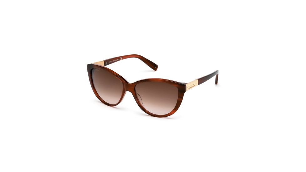 DSquared DQ0112 Sunglasses - Light Brown Frame Color, Gradient Brown Lens Color