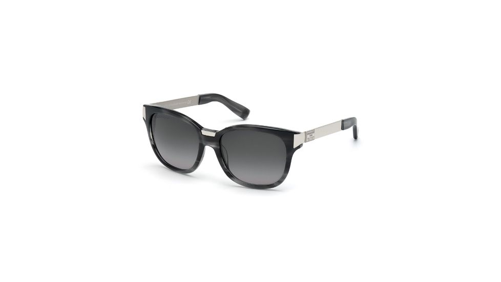 DSquared DQ0131 Sunglasses - Grey Frame Color, Gradient Smoke Lens Color