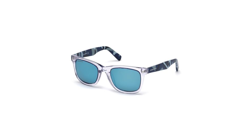 DSquared DQ0171 Sunglasses - Crystal Frame Color