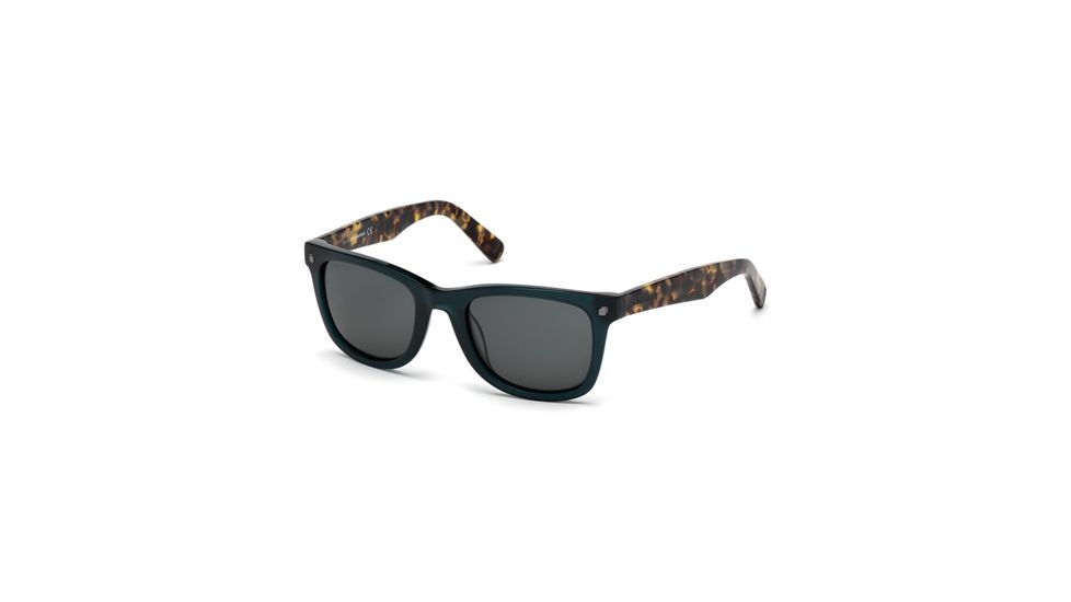 DSquared DQ0171 Sunglasses - Shiny Dark Green Frame Color