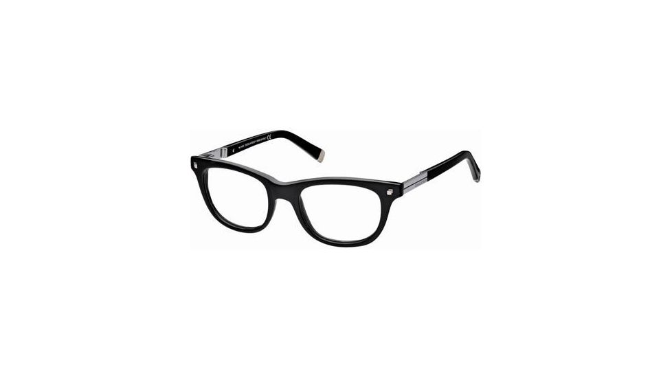 DSquared DQ5017 Eyeglass Frames - Shiny Black Frame Color