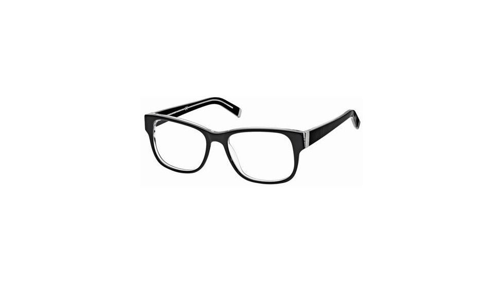 DSquared DQ5058 Eyeglass Frames - Black/Crystal Frame Color