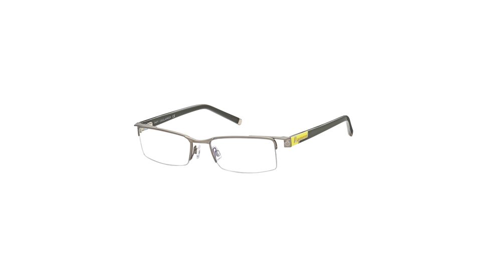 DSquared DQ5069 Eyeglass Frames - Matte Light Ruthenium Frame Color