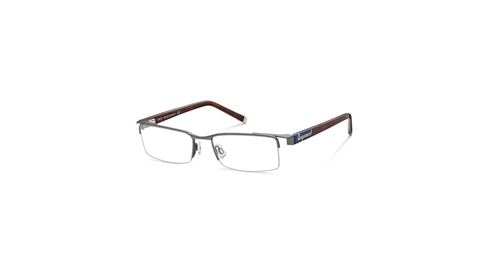 DSquared DQ5069 Eyeglass Frames - Matte Blue Frame Color
