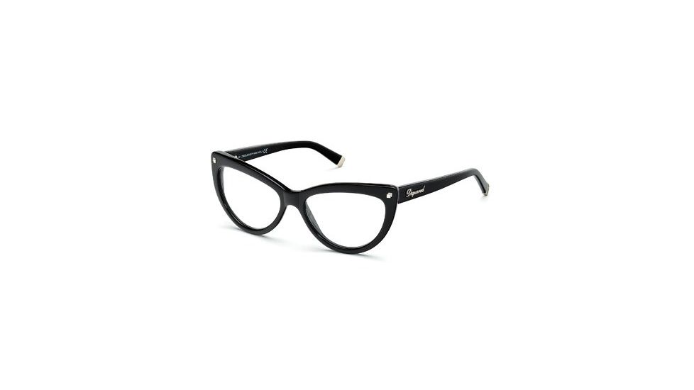 DSquared DQ5086 Eyeglass Frames - Shiny Black Frame Color