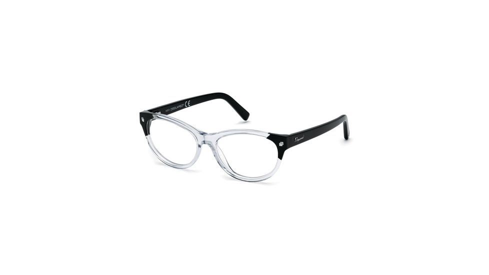 DSquared DQ5142 Eyeglass Frames - Crystal Frame Color