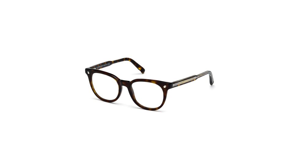 DSquared DQ5144 Eyeglass Frames - Dark Havana Frame Color