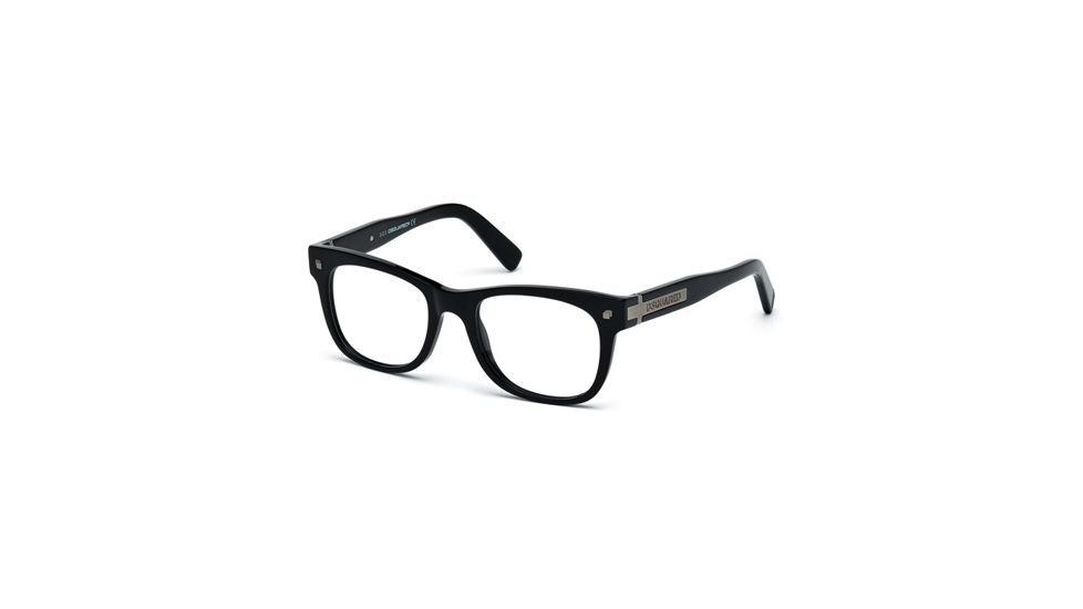 DSquared DQ5145 Eyeglass Frames - Shiny Black Frame Color