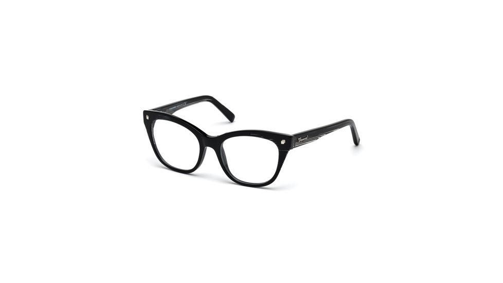 DSquared DQ5160 Eyeglass Frames - Black Frame Color